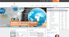 Desktop Screenshot of absindia.net